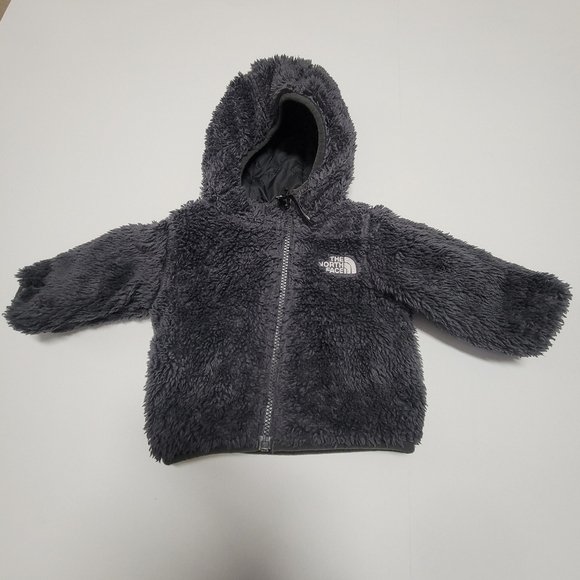 The north face Reversible hooded fleece puffer Jacket Infant's 3-6M. - Picture 8 of 14